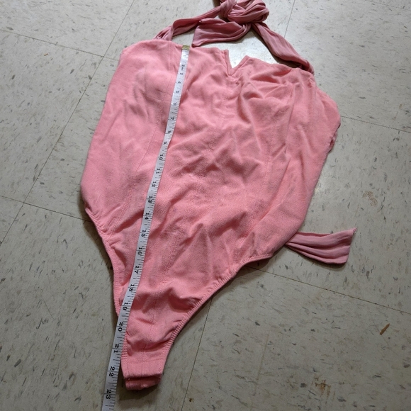 Free People | Pink Halter Bodysuit - Picture 12 of 14
